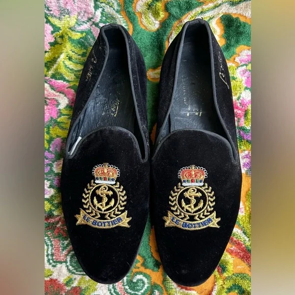le Bottier | Shoes | Le Bottier Velour Loafers Size 42 
